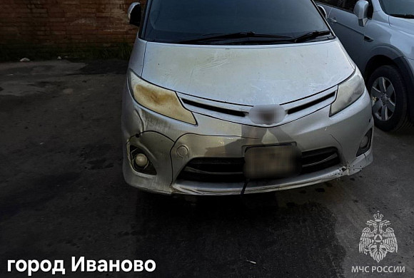 В Ивановской области горели машины и дома